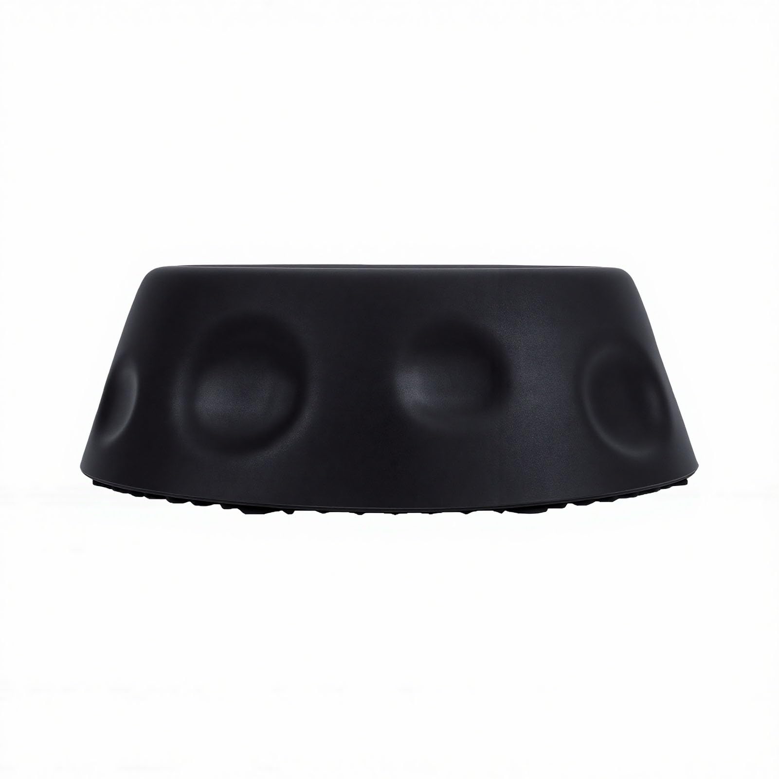 Ciotola Leccata per Cani, Distributore Lento di Leccata Liquida, Tappetino Antigoccia Antiscivolo Fondo Antiscivolo, Facile da Pulire, Silicone PP per Cane Anziano Cucciolo Nuovo (BLACK)