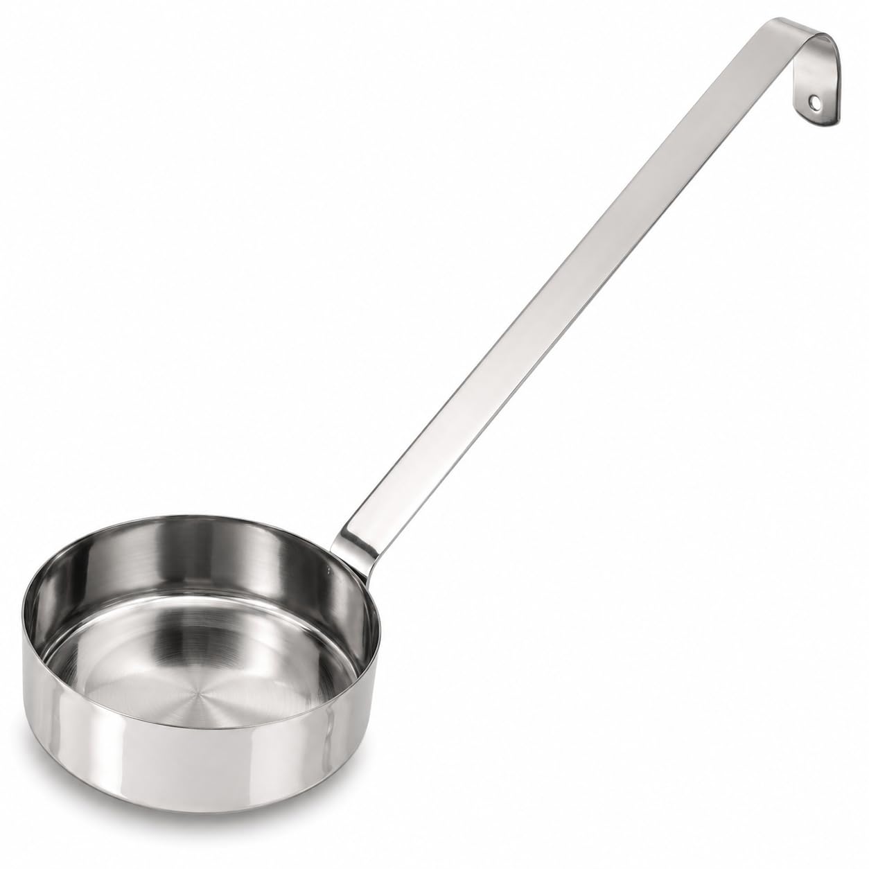 TOPBATHY Cucchiaio in acciaio inox Multi- Pizza Salsa Cucchiaio Mestolo Misurazione Piatta Scoop