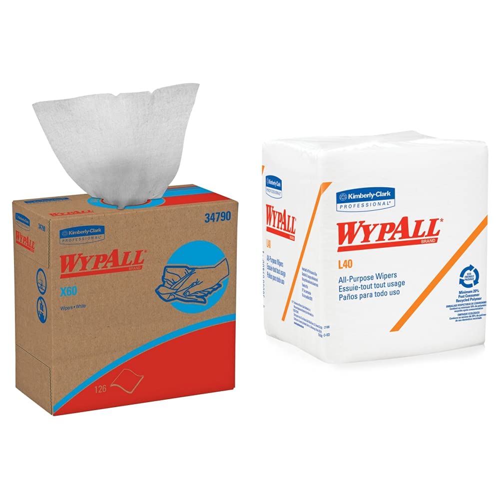 Wypall® X60 Multipurpose Cleaning Wiper Cloth Pop-up Box, 126 Sheets (34790) (B09KM76VD5) Amazon Price History, Amazon Price Tracker