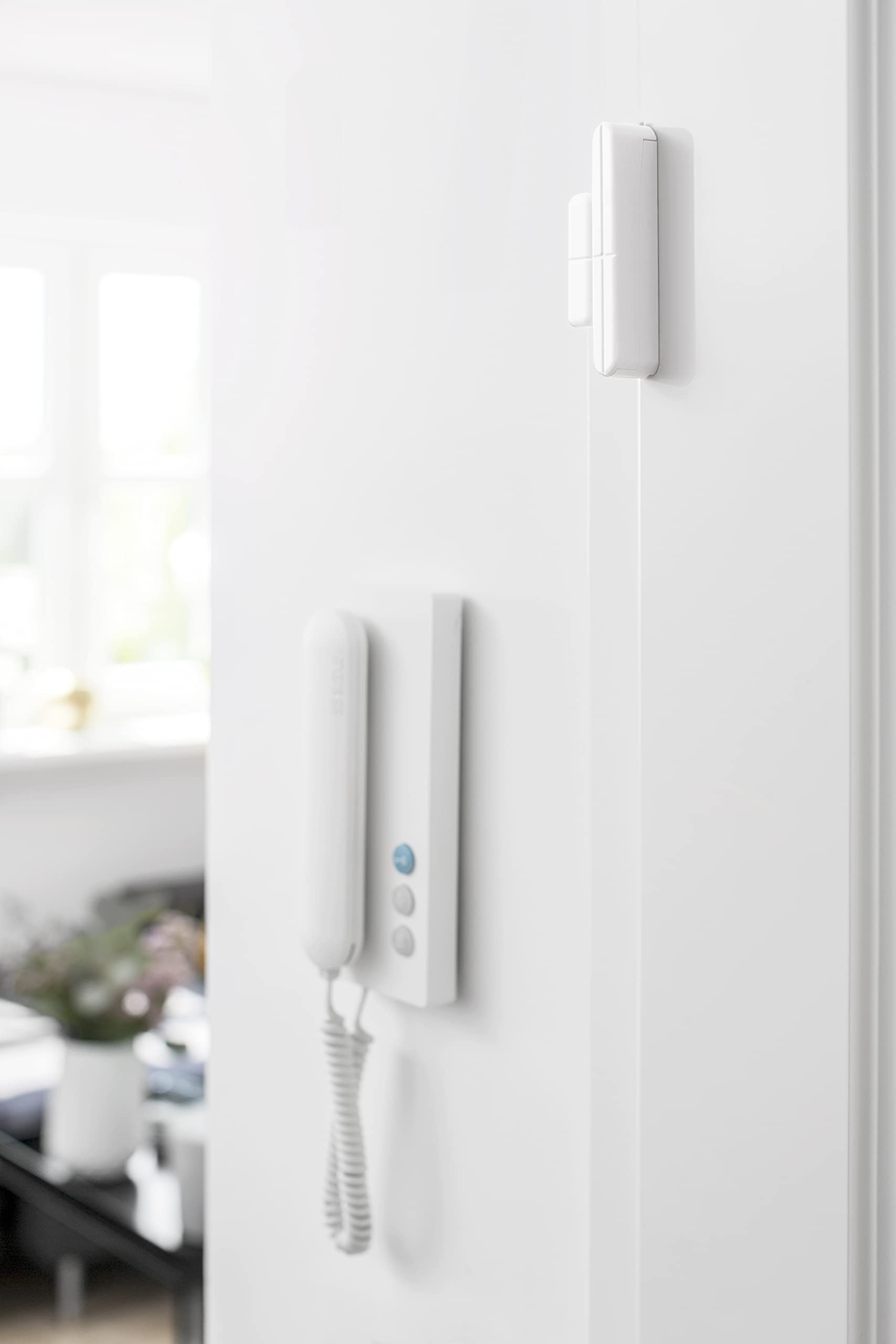 OLYMPIA Protect 9761 GSM Alarmanlage Haus Schwarz Funk Set mit App Alarmsystem Bewegungsmelder Türsensoren Fernbedienung