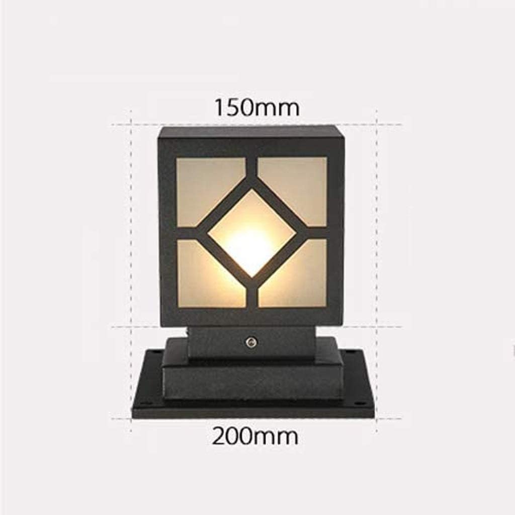 Outdoor Garden Lamp Post Lamp Modern Minimalist Column Lamp Waterproof Garden Landscape Lamp Iron Outdoor Lamp