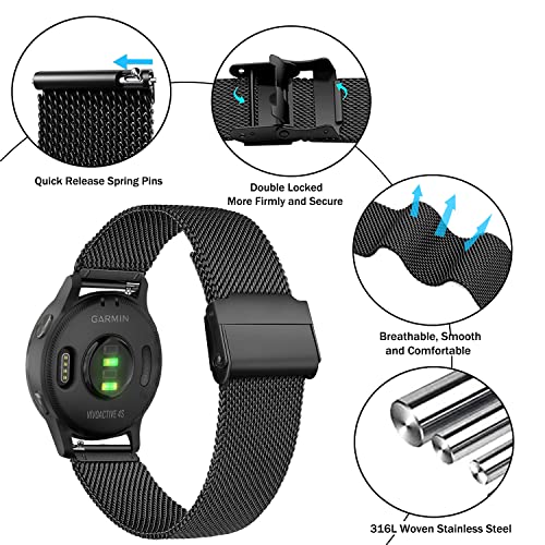 Issinlky band for Garmin Venu 4 41mm/Venu 2S/3S/Vivoactive 4S/Vivomove 3S - Image 2
