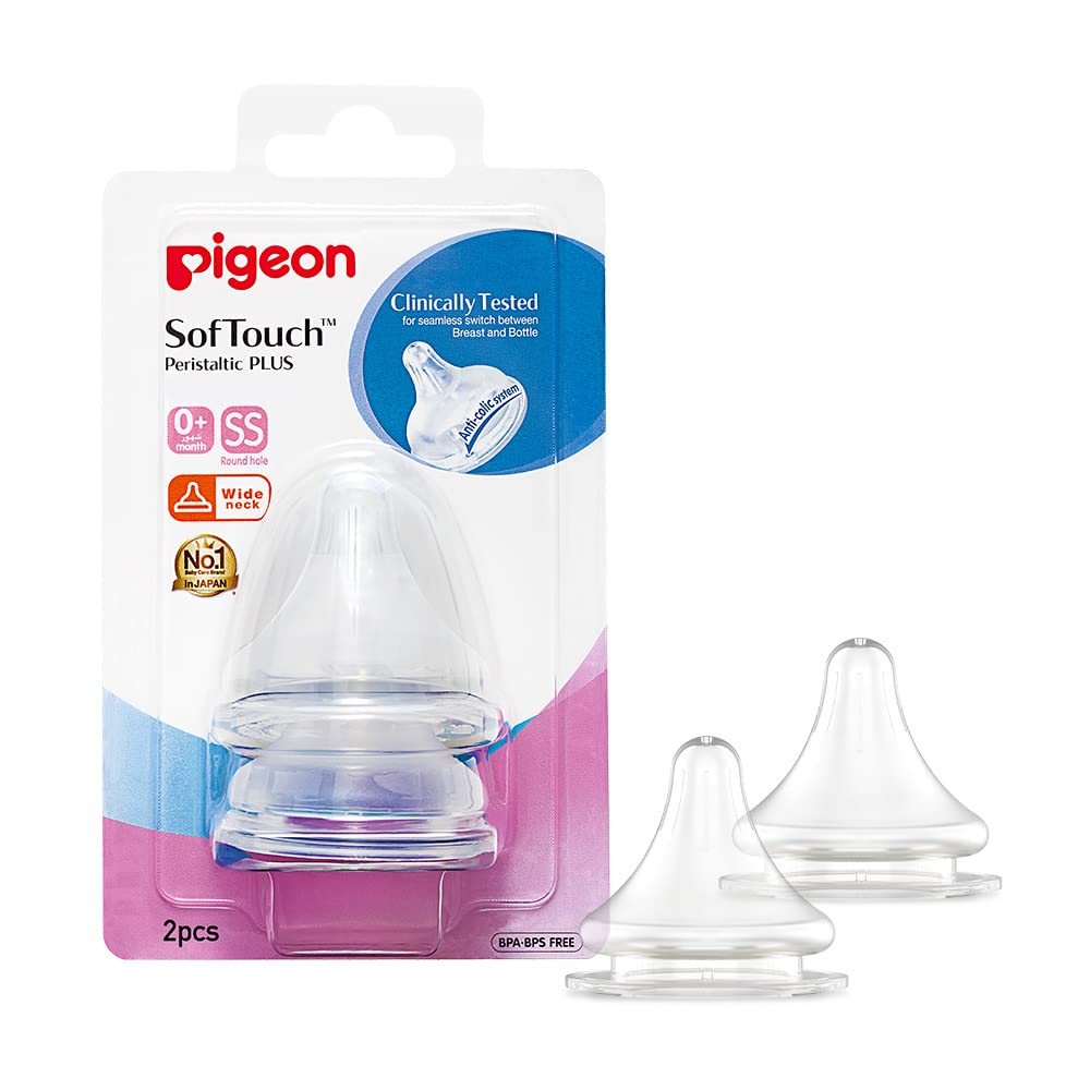 Pigeon 01866 Wide Neck Peristaltic And Ss 2 Pieces Nipple Blister