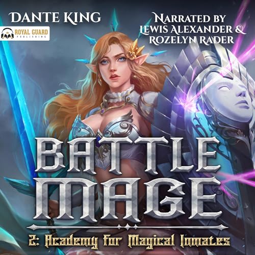 Battle Mage 2: Academy for Magical Inmates Audiolibro Por Dante King arte de portada