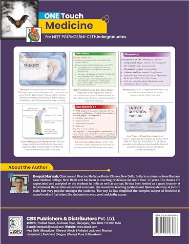 Image of One Touch Medicine For Neet Pg /Fmge / Ini-Cet /Undergraduates 2Ed (Pb 2025)