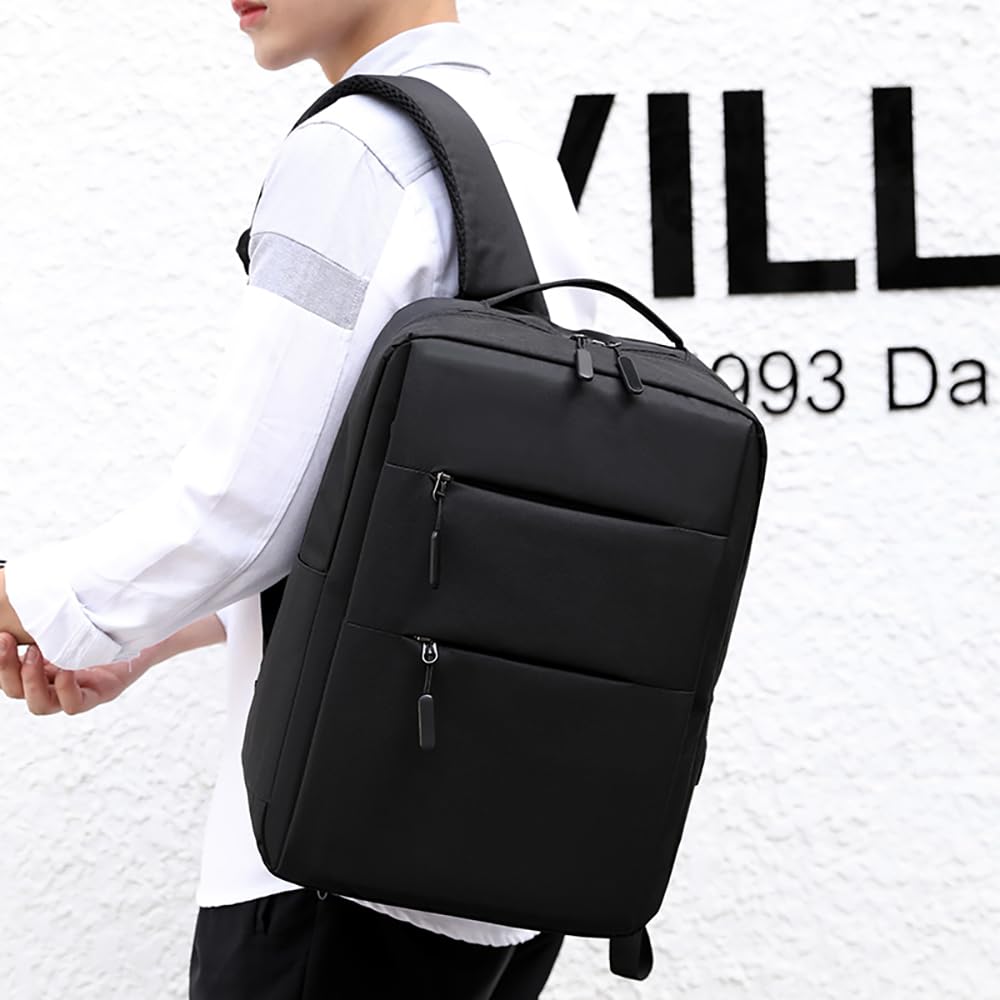 Zaino Porta PC Uomo Donna Borsa Laptop per PC Portatile Zaino Porta Computer Custodia Notebook con ricarica USB
