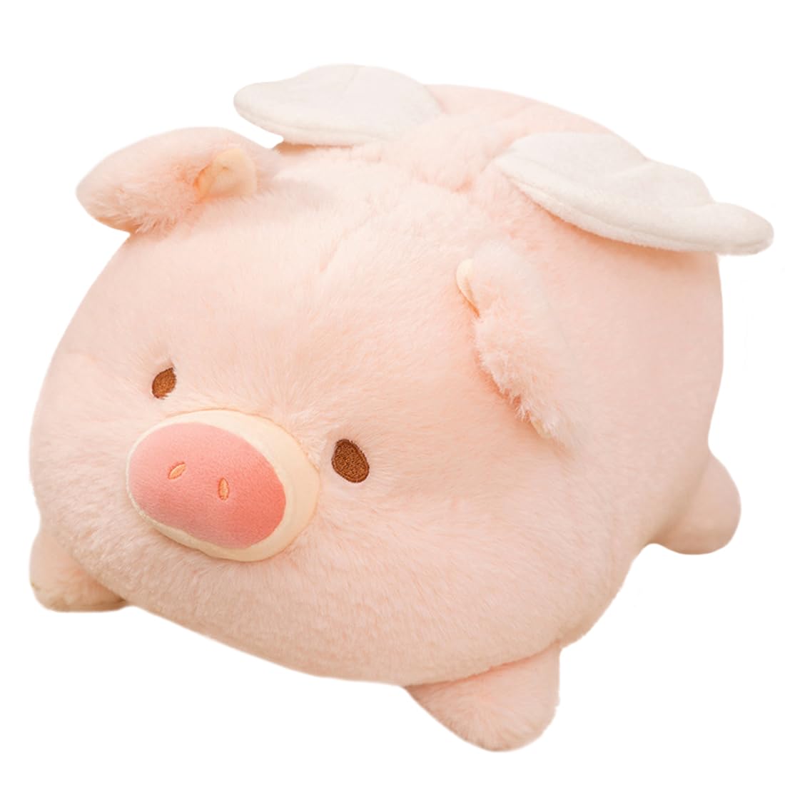 ELAINRENCuddle Pink Pig Plush Large Toy Pillow Soft Pigglet Stuffed Farm Animals Adorable Pigglet Plushie Cushion Decor Gifts for Xmas Birthday/23.6 Inch