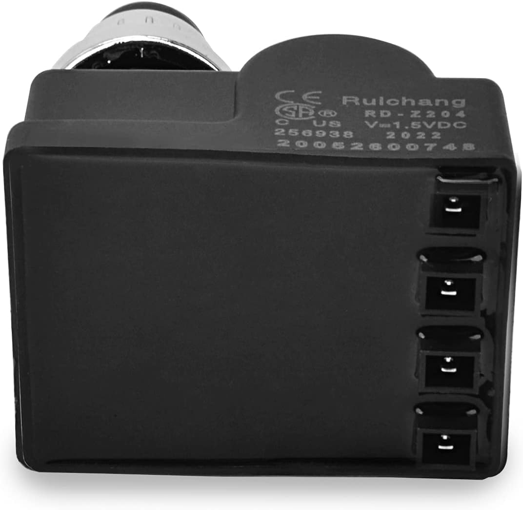 onlyfire 14451 Universal Electric Silver Push Button Igniter BBQ Replacement for Gas Grill by Char-Broil, Brinkmann, Grillmaster, Nexgrill, Brinkmann, Grillware, Jenn Air, and Others : Patio, Lawn & Garden