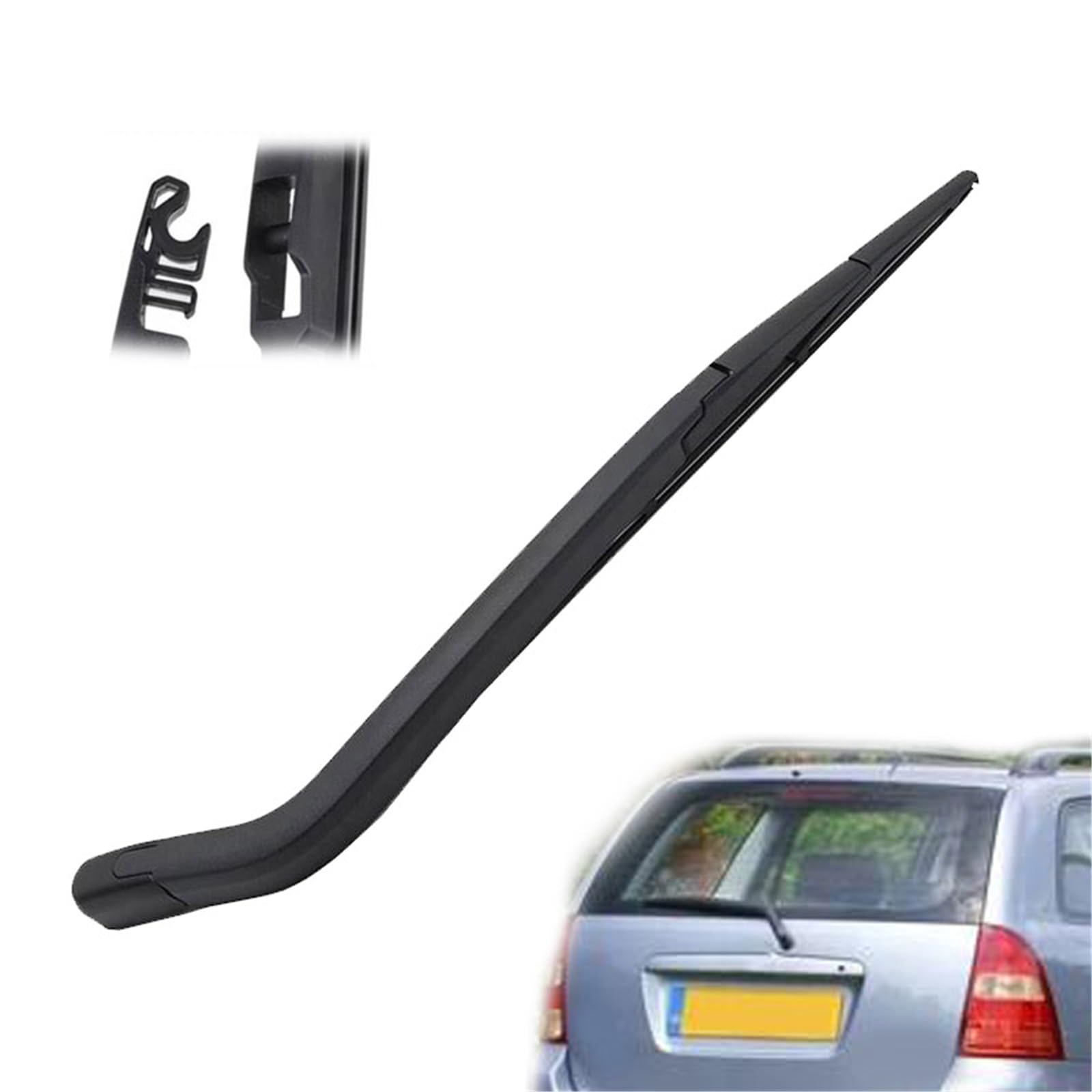 WILSEM Kit Set Braccio E Spazzola Tergicristallo Posteriore da 14" per T&oyota per Corolla Wagon Station Wagon 2002-2007 Tergicristallo