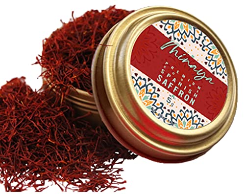 Moptrek h Saffron - 5 grams (0.18 oz) - All Red Premium Saffron - Grade A