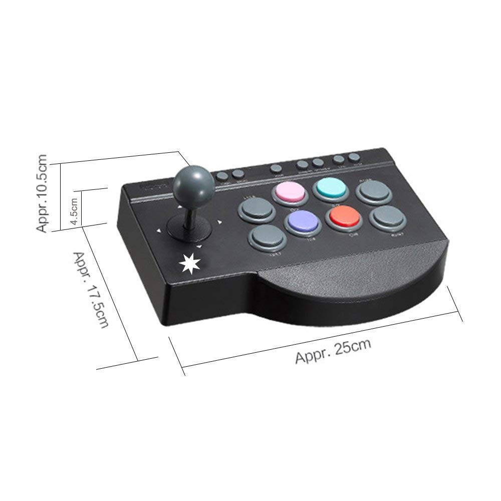 KlickKart Arcade Stick compatible with PC Street Fighter USB