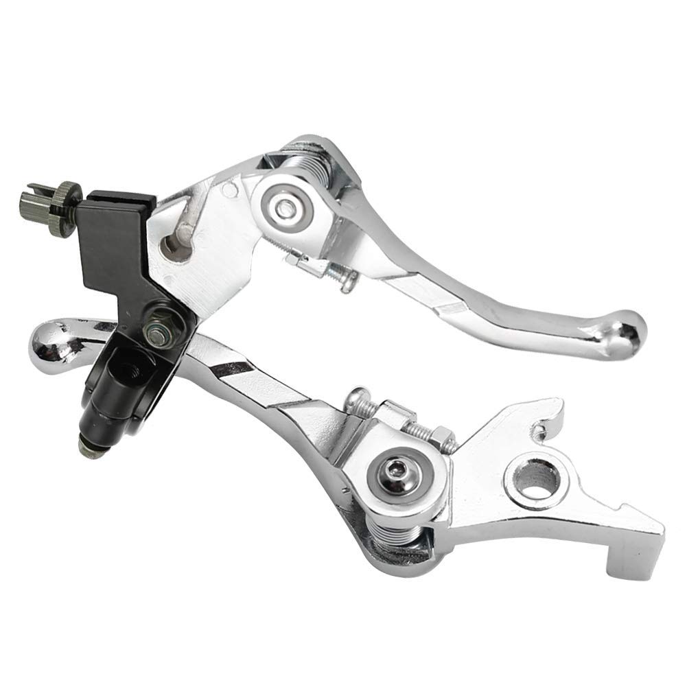 Scarico Completo Pit Bike 125 4T - Leve Freno Regolabile Leve Freno Pieghevoli In Lega Di Alluminio Pro Taper Pit Bike Leve Verdi Pit Bike 125 Pit Per Dirt Bike Parti Modificate