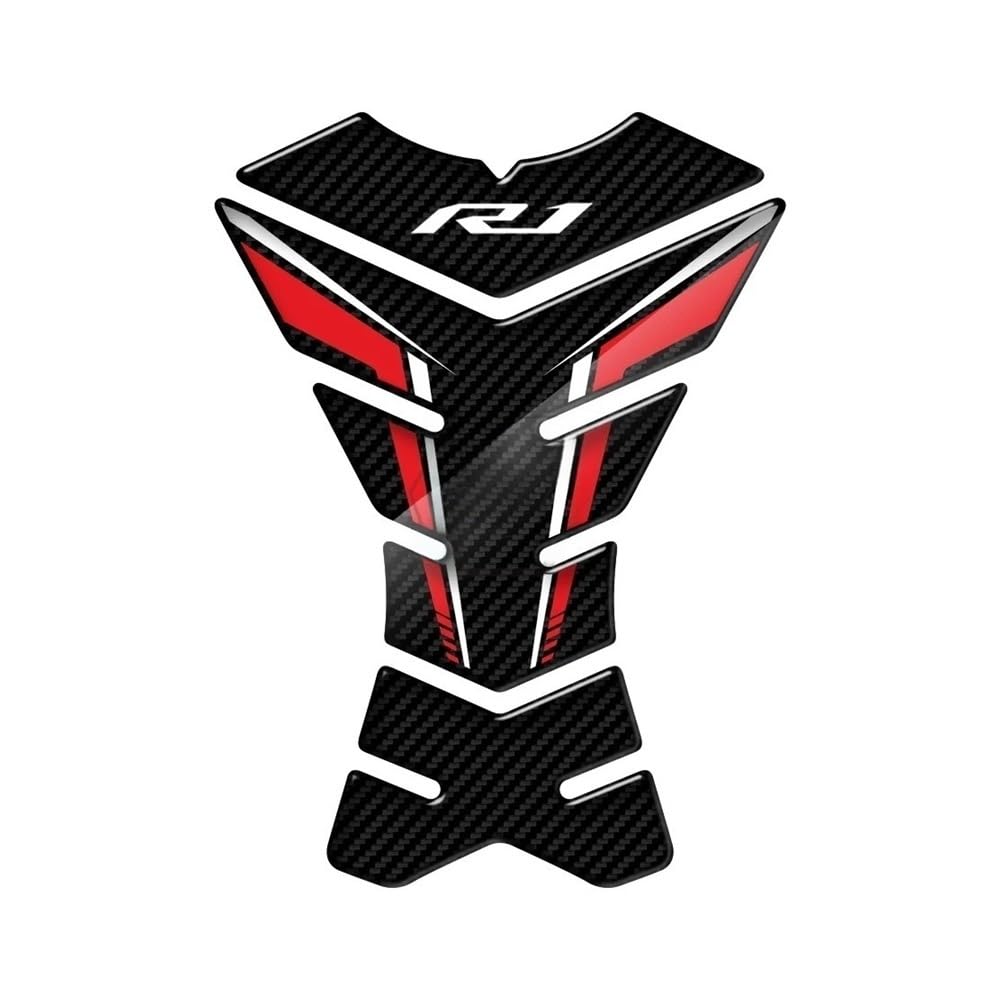 Motorcycle Fuel Tank Protector for Ya&maha YZF-R1 R1 R1M Motorcycle Tank Pad Sticker(B)