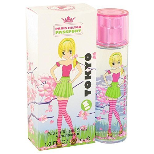 Paris Hilton Passport In Tokyo by Paris Hilton Eau De Toilette Spray 1 oz for Women - 100% Authentic