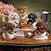Design Toscano Puppuccino Puppy Collectible Dog Statue: White Maltese