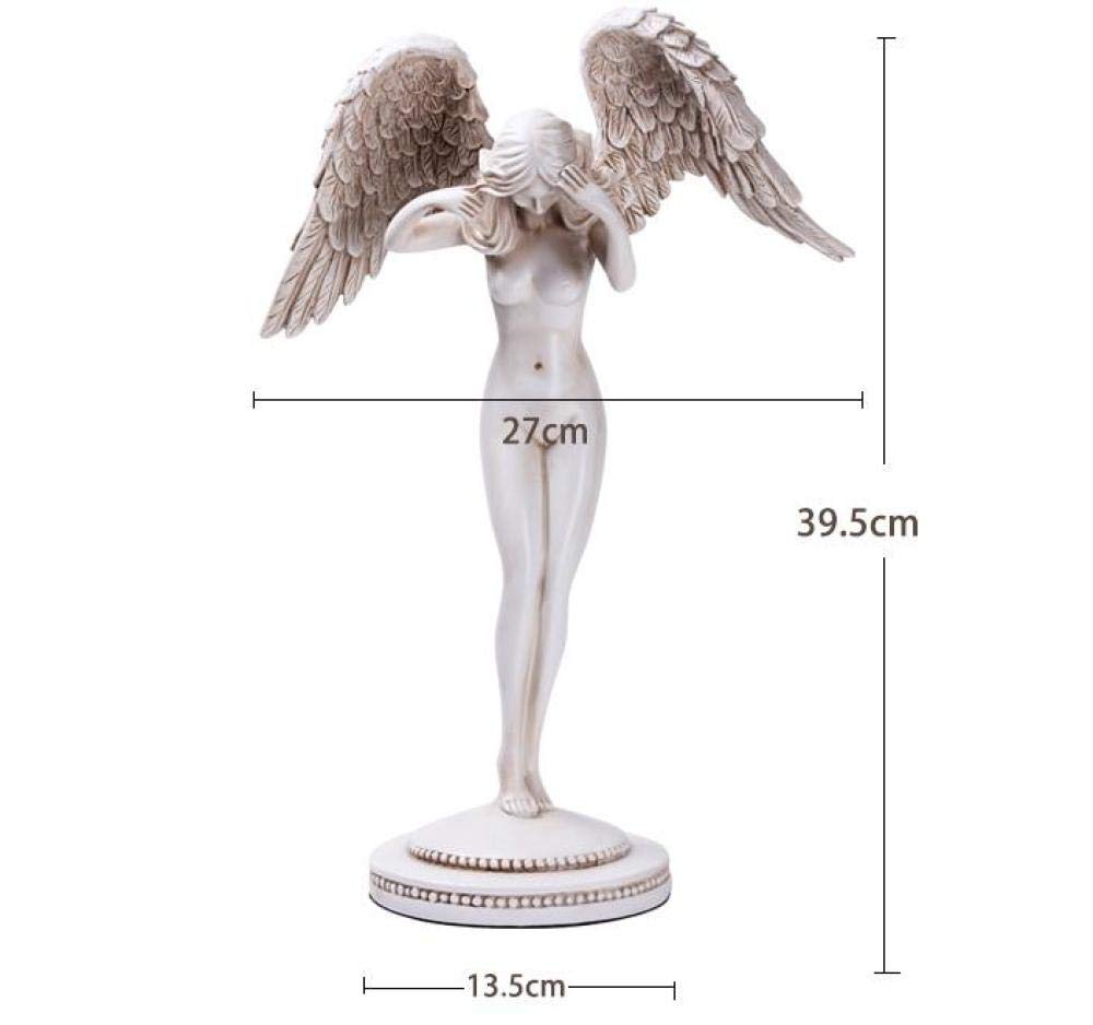 Amazon.co.jp: 彫刻彫刻像のキャラクター天使の羽彫刻ボディーアート