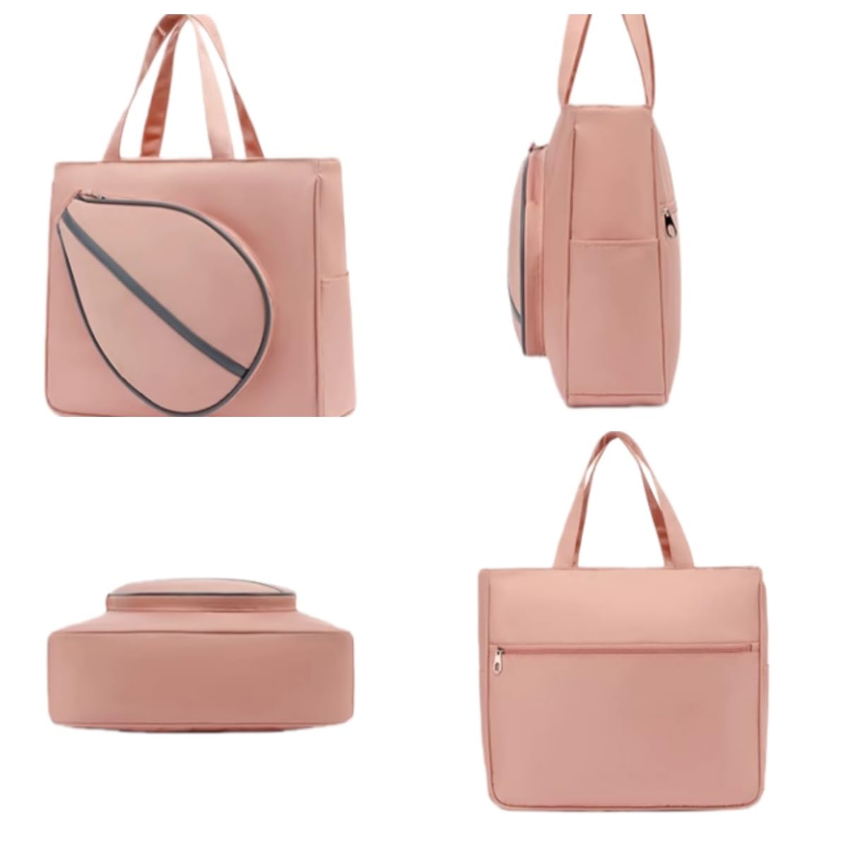 TentHome Borsa Tennis e Padel per Donna con Scomparto Scarpe Separato, Porta Racchetta Tennis Impermeabile, Custodia Racchetta per Padel Multifunzione, 18L