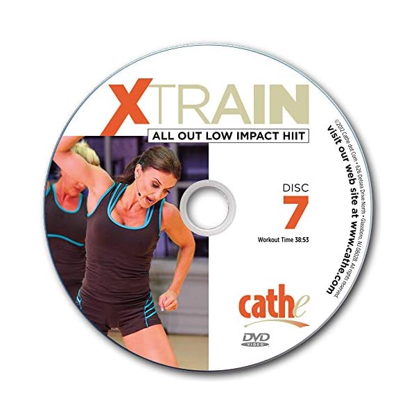 Cathe-Friedrich-XTrain-Series-Hard-Strikes-Kickboxing-DVD-Workout Cathe Friedrich XTrain Series Hard Strikes Kickboxing DVD Workout For Women - Use For Aerobics Conditioning and Kickbox Cardio