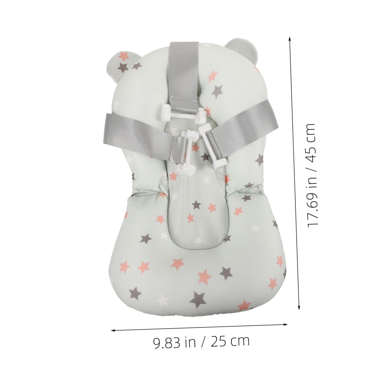 ULDIGI Bath Seat Baby Bath Support Pad Comfortable Bathing Cushion for Newborns Non-Skid Tub Se