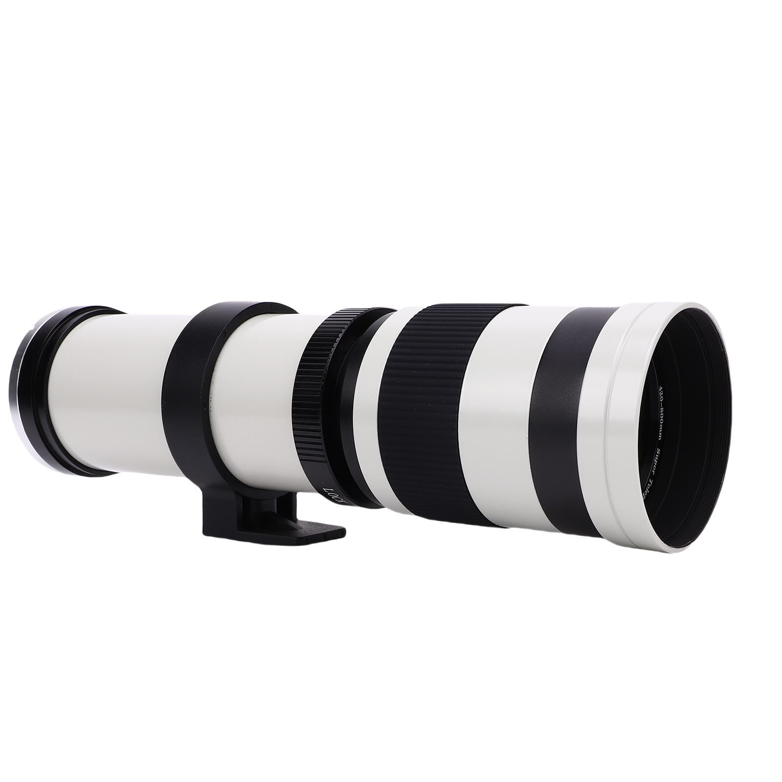Teobiektyw Obiektyw 420-800 Mm F/8.3 Instrukcja dla EF/EF-S MOONT DSLR Camera Obiektyw, Aluminium Stopowa Optyczna (WHITE)