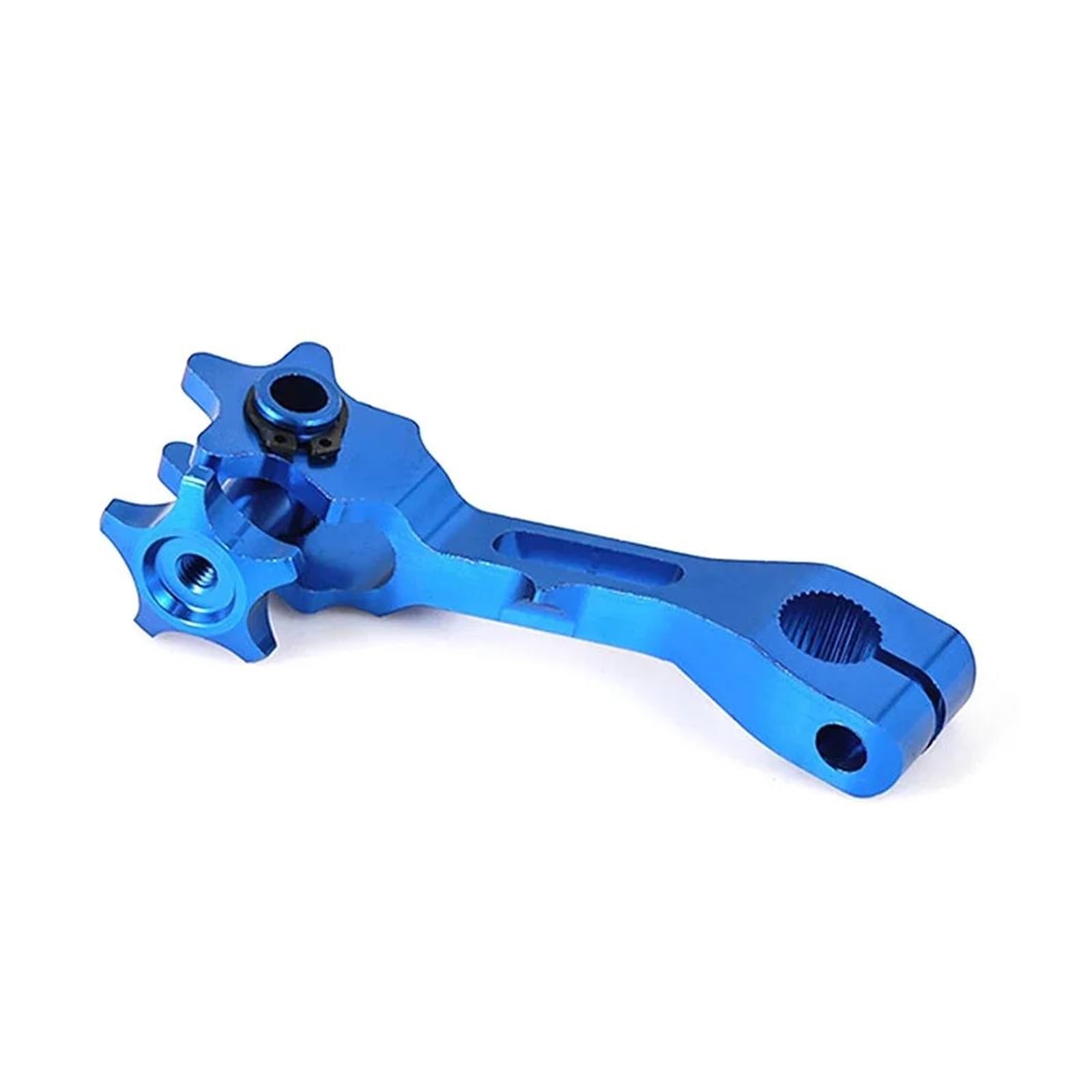 HONGSHIZI Handlebar Brake Clutch Lever Universal Motorcycle Rear Brake Rocker CNC Adjustable Tension Lever Motorbike Pit Dirt Bike Modification Part Brake Lever(4)