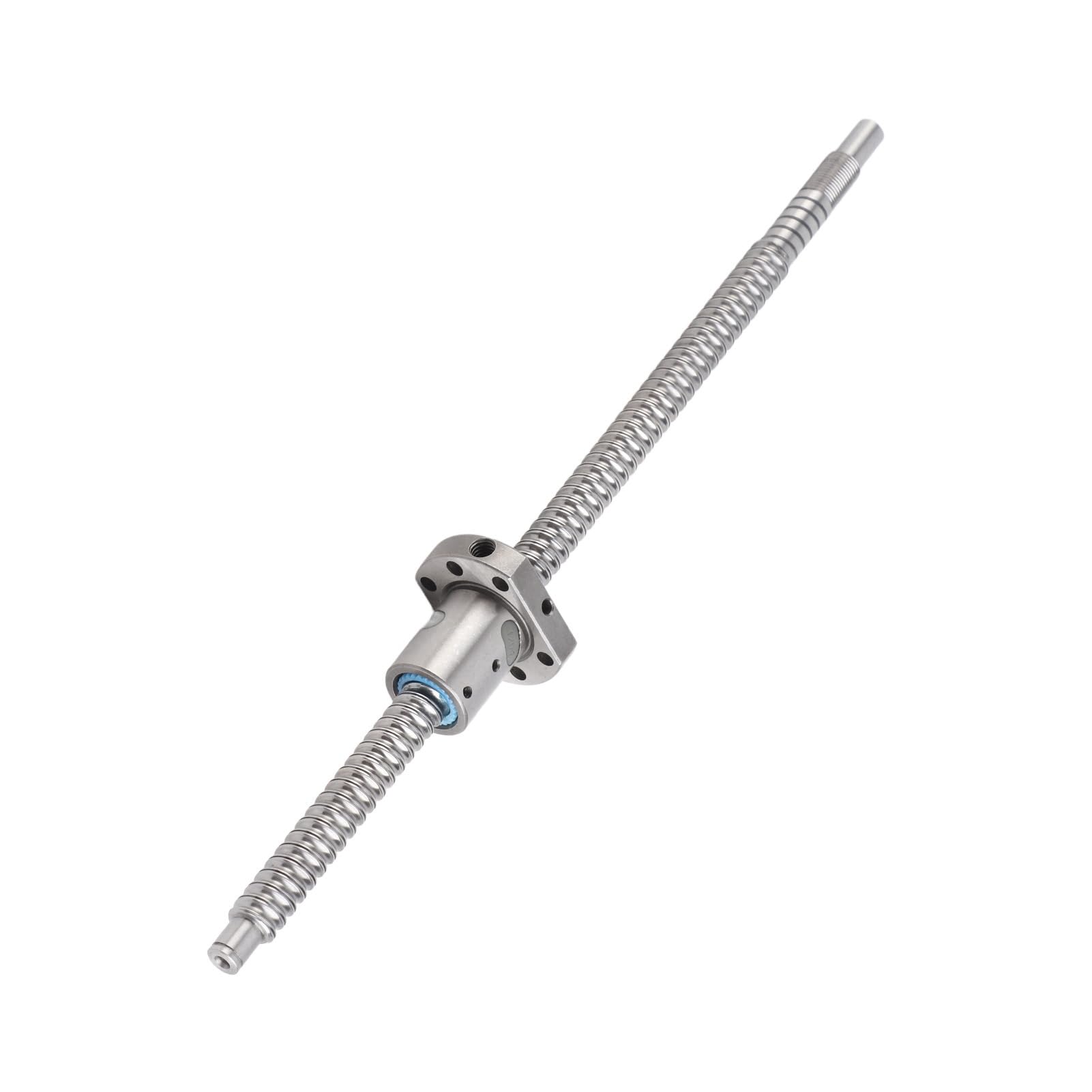 Ensemble vis à billes à roulement 1204-300 avec siège d’écrou et accouplement, vis à billes en acier à roulements de haute précision pour machines CNC et équipements d’automatisa