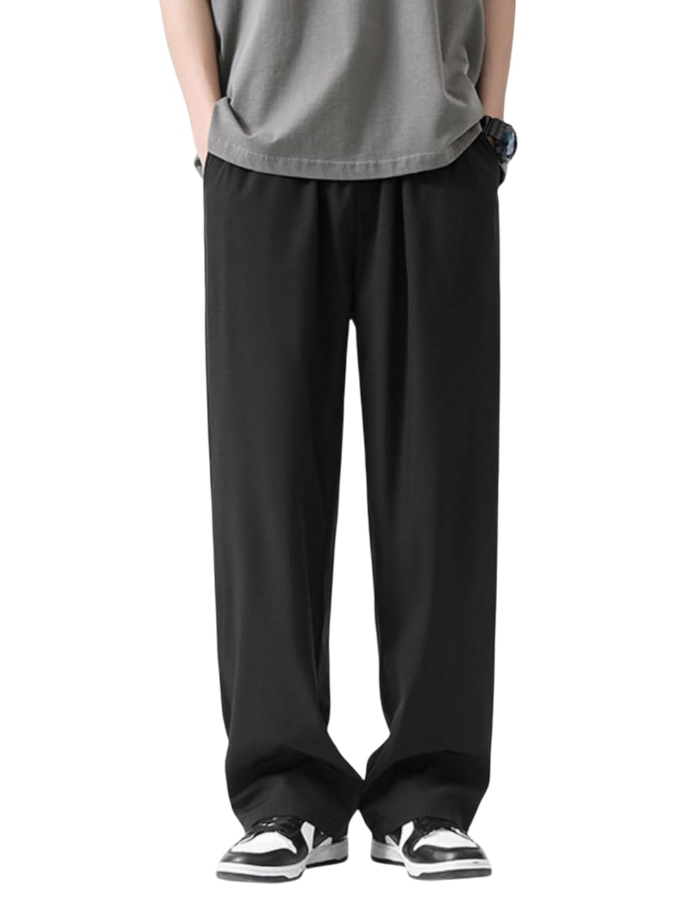 Men's/Unisex || Open Bottom || Stretchable || Drawstring Bottom Drawstring Pure Cotton Stretchable Baggy Jogger Pants