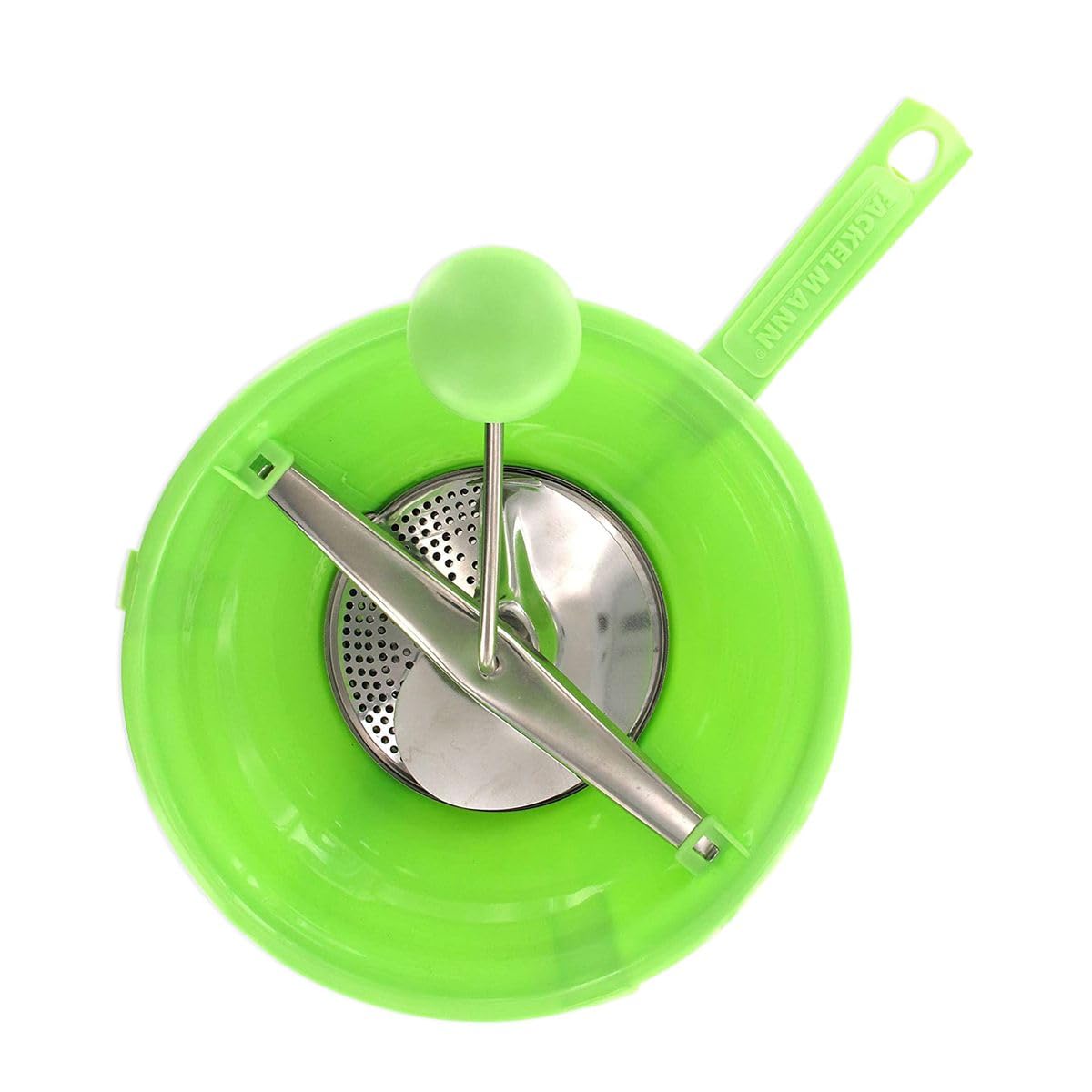 Moulin à légumes Emanuel à 3 grilles en acier inoxydable pour purées et coulis