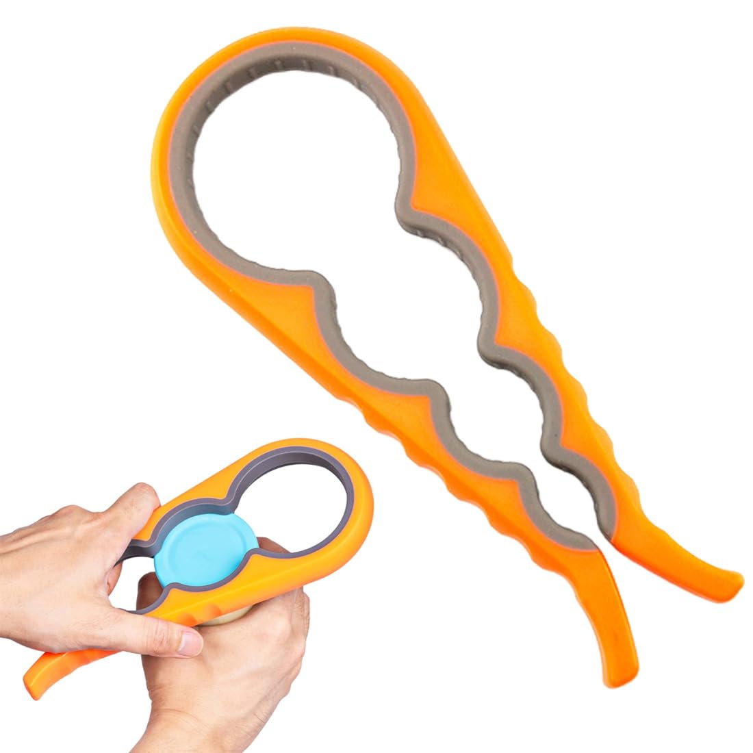 SULIUDAJI Ouvre Bocal Multifonctionnelle Manuel Plastique Ouvre Boîte Ouvre Bouteille