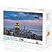 Puzzles 1000 pièces pour Adultes Enfants Vue sur la Ville de New York Puzzles Classiques 1000 Pièces Casse-tête défi cérébral Bricolage Puzzle Jouets Cadeau 38x26cm