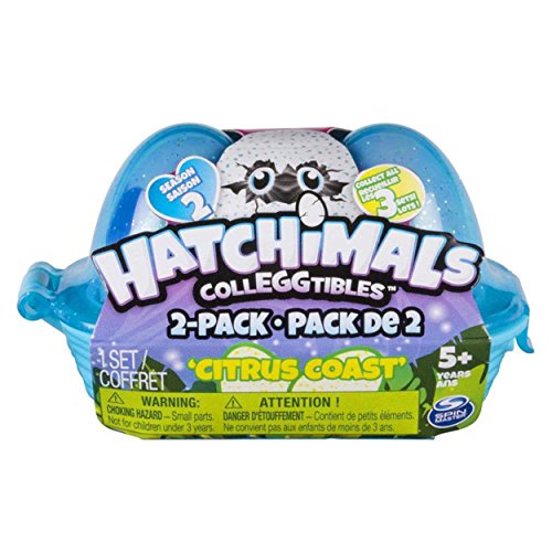TOYS R US EXCLUSIVE OWLICORN Hatchimals CollEGGtibles Season 2 2-Pack + Nest