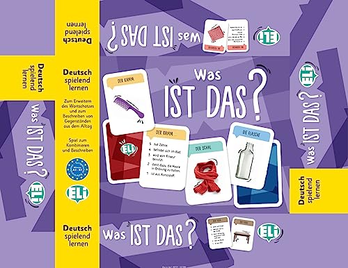 Preisvergleich Produktbild Klett Sprachen GmbH was ist das: Deutsch spielend Lernen. 132 Karten, Handreichung