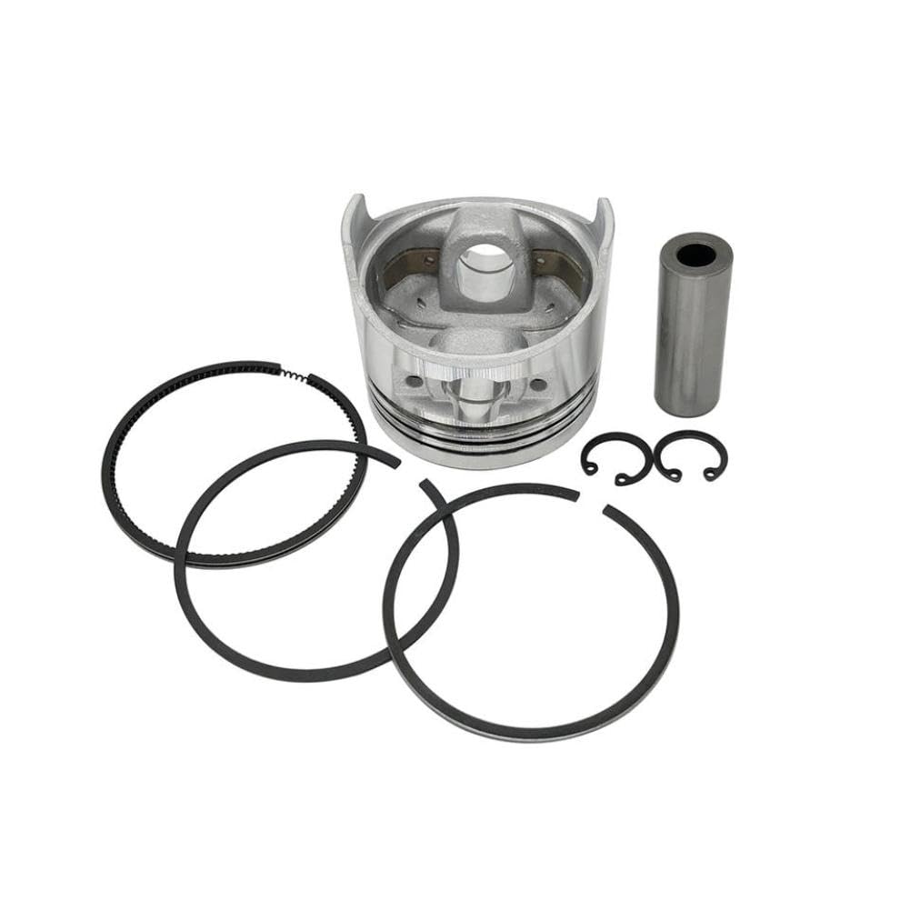 de aros de pistón compatible con generador de motor diésel de 4 tiempos, 4,3 KW, refrigerado por aire, 173F