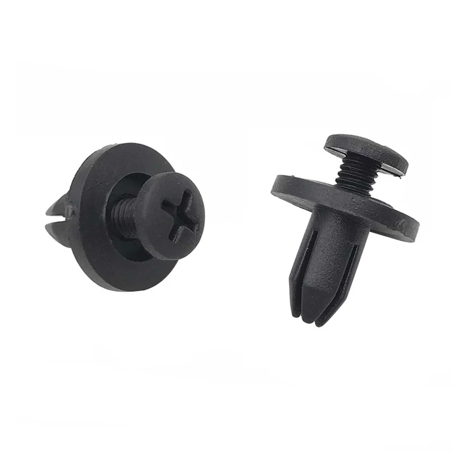 KXFVYNE 10/20/50pcs 6mm Auto Bumper Fastener Clip Hole Rivet Retainer Push Engine Cover Car Door Fasteners(20PCS)