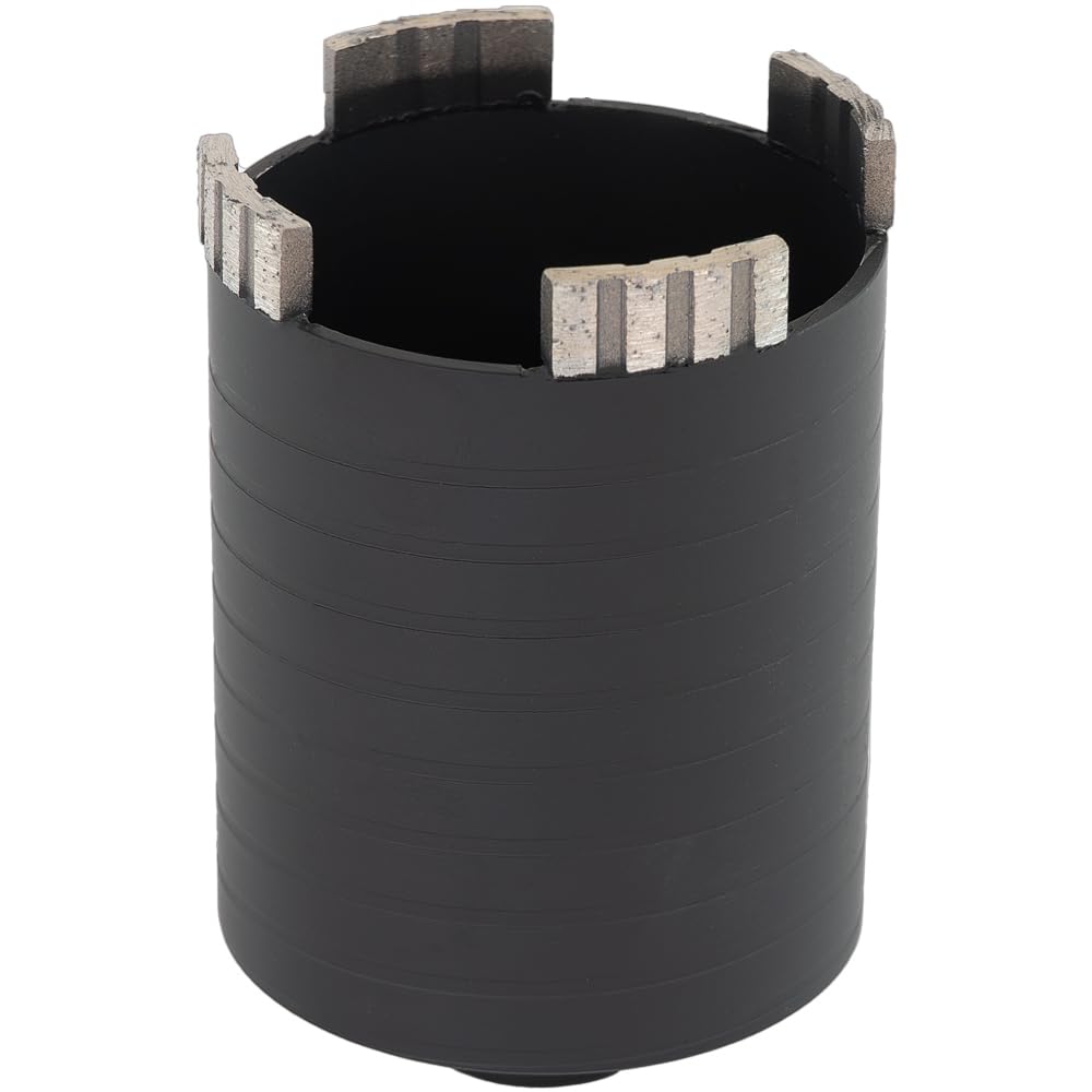 Profi Diamant Dosensenker Set Ø 68 & 82 mm mit Staubabsaugung | Dosenbohrer inkl. Adapter & Zentrierbohrer | Für Trockenbohrung in Mauerwerk, Ziegel, Porenbeton