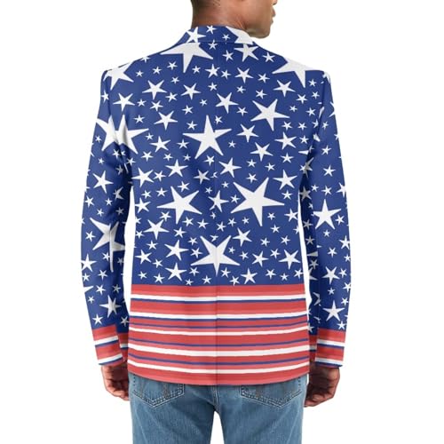 Blazer for Men One Button Suit Jacket Notch Lapel Casual Suit Blazer Sports Coat Elegant Blazer for Party2