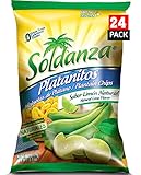 Soldanza Plantain Chips, Lime, 2.5 Ounce (Pack of 24)