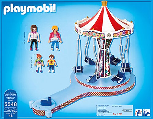 Playmobil 5548 Summer Fun Chain Carousel With Colourful Lighting #TOP2