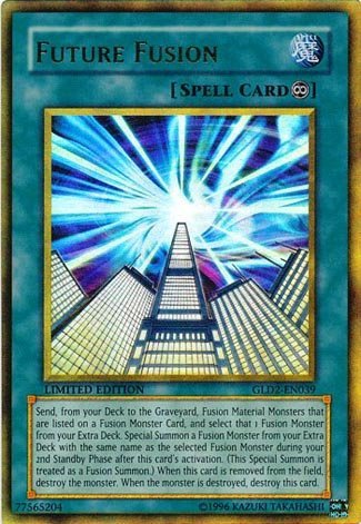 Amazon.com: Yu-Gi-Oh! - Future Fusion (GLD2-EN039) - Gold Series 2 -  Limited Edition