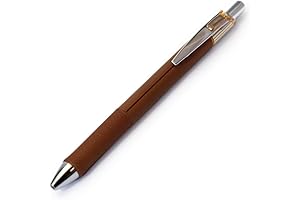 Pentel Ballpoint Pen ENERGEL Clena 0.3mm, A Japanese Masterpiece in Brown