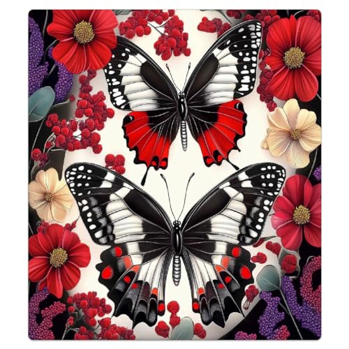 Panel frontal magnético reutilizable para lavavajillas protector decorativo floral de 53x66cm 6