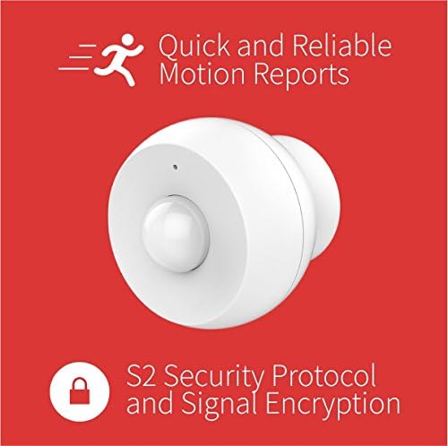 Zooz Z-Wave Plus S2 Motion Sensor ZSE18 with Magnetic Mount, Works with Vera and SmartThings
