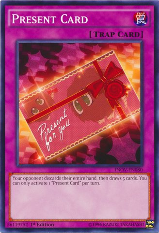 YU-GI-OH! - Present Card (INOV-EN080) - Invasion: Vengeance - 1st Edition - Common