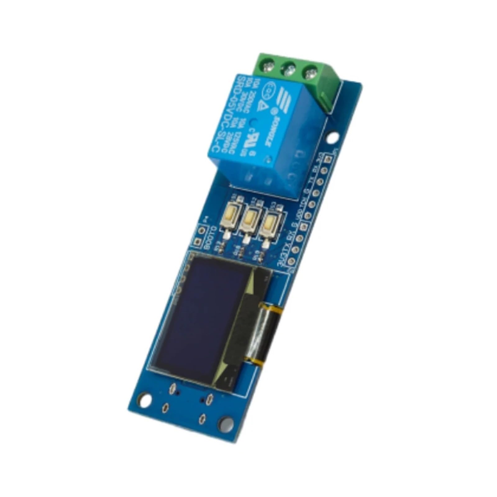Modulo relè PLC Scheda STM32 con display OLED a semiconduttore capacitivo a modulo relè singolo for impronte digitali ZW101