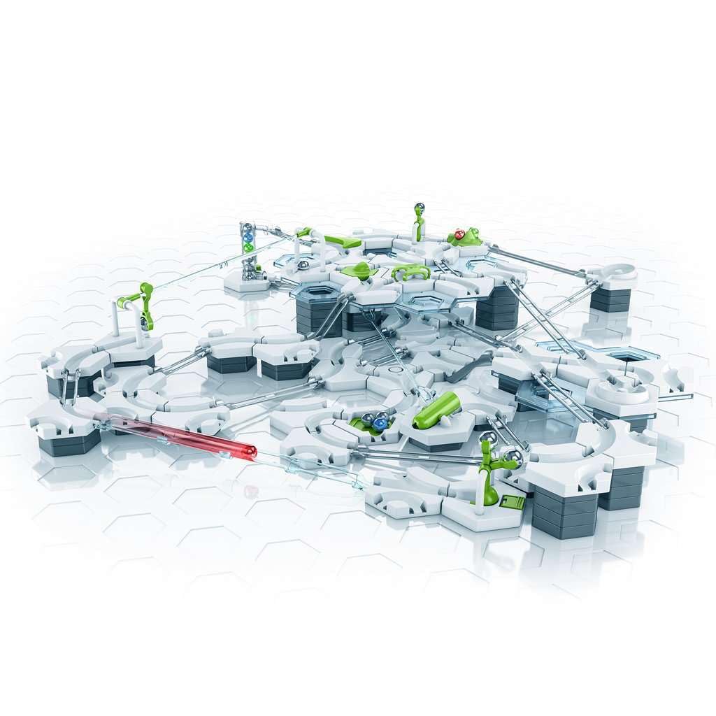 Ravensburger - Gravitrax Starter Set Balance 168 pezzi | Rompicapo Bambini Con Le Biglie | Giochi Bambino 8 Anni Maschio e Femmine | Giochi Per Bambini Compatibili Con Tutti