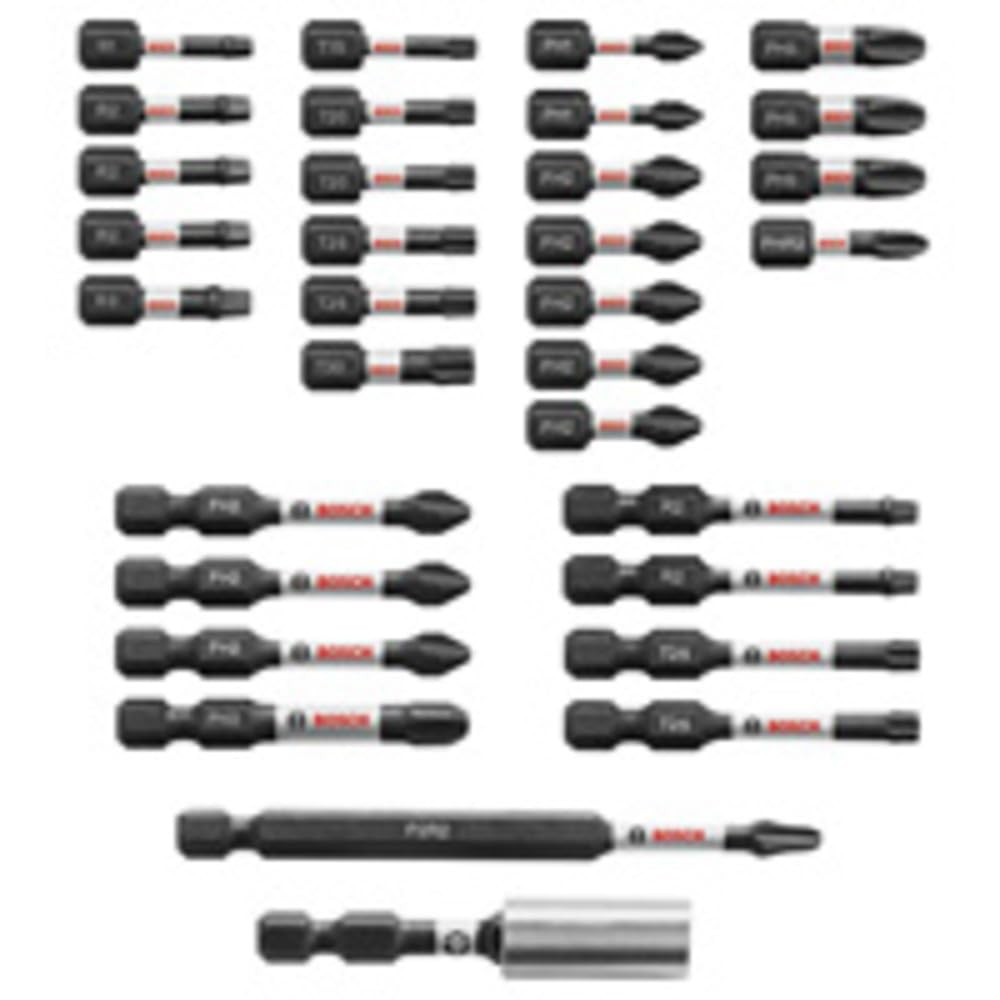 Bosch Impact Tough™ SBID32L Lot de 32 embouts de vissage
