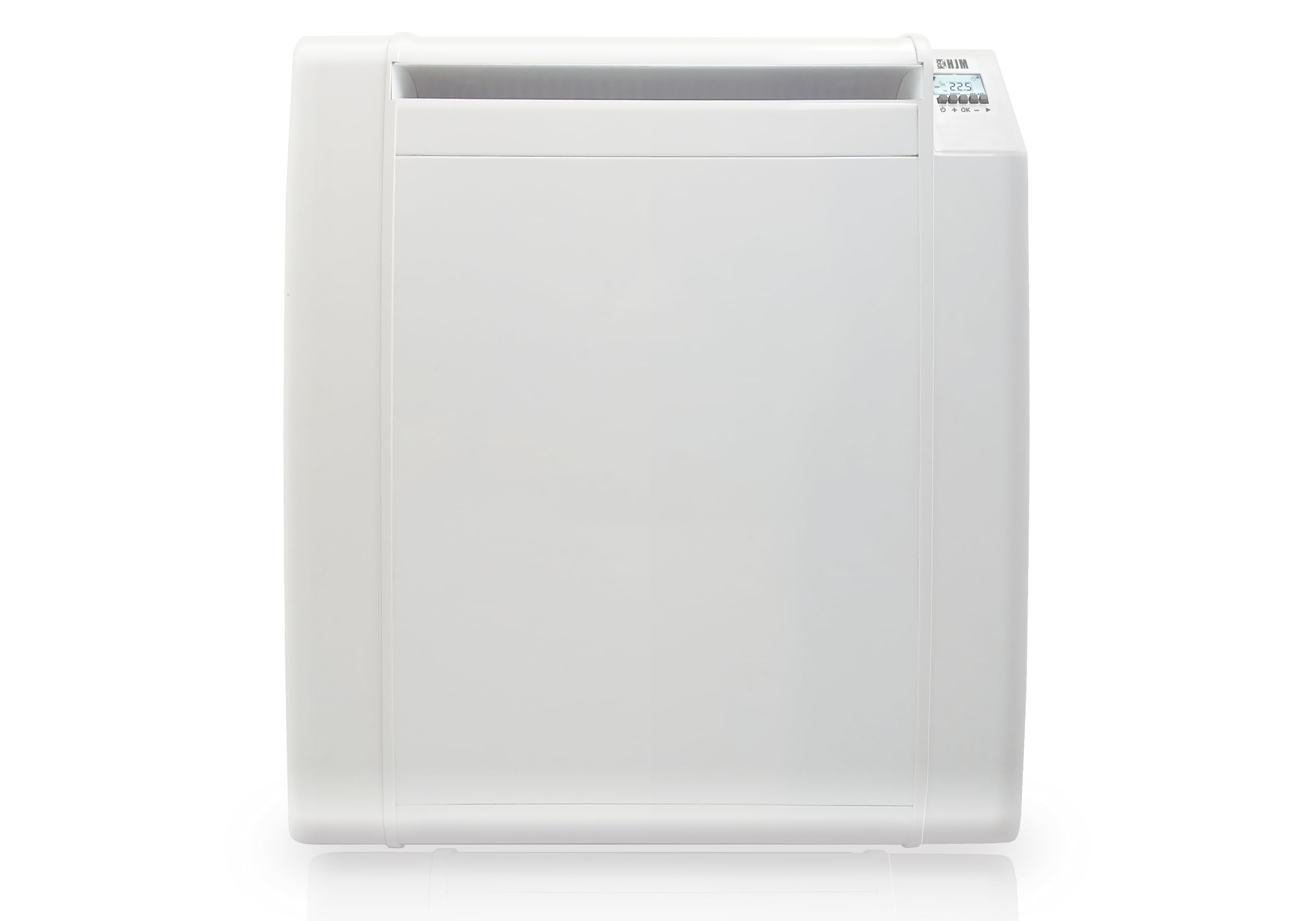 HJM AMC1000 Emisor térmico cerámico Bajo Consumo | Programable | Pantalla LCD | 1000 W | Blanco, 230 V