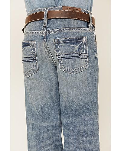 Cody James Boys' Hamshackle Wash Relaxed Boot Denim Jeans - Cbfa22j64-Big4
