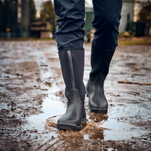 Grubs Frostline Neopren klassische Stiefel, 5 mm isolierte, wadenhohe Schuhe, wasserdichte lange Gummistiefel, bequeme Schuhe mit TRAX™-Grip, Outdoor-Stiefel für kaltes Wetter von -20°C bis +20°C,S-42