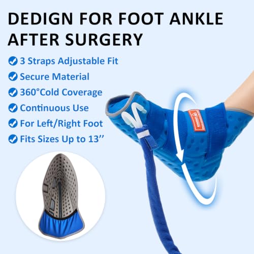 Image of Cold Therapy Ice Machine for Foot After Surgery with Foot-Specific Pad